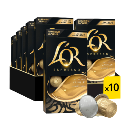L'OR Espresso - Vanilla - 10 capsules per pack